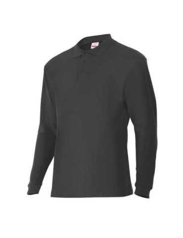 Polo Manga Larga Negro P105503 0 Talla 2XL [LOTE DE 2 Unidades] VELILLA