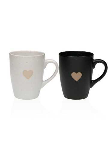 Taza Mug Color Surtido Ellis Corazon 22090583 [LOTE DE 12 Unidades] VERSA