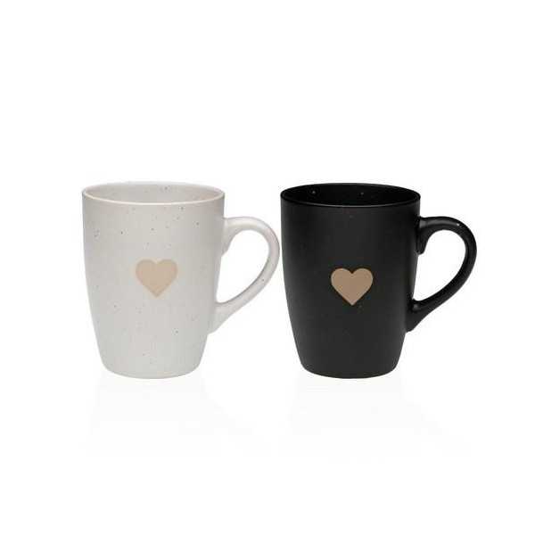Taza Mug Color Surtido Ellis Corazon 22090583 [LOTE DE 12 Unidades] VERSA