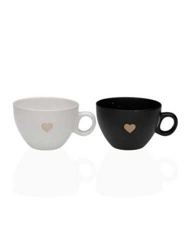Taza Desayuno Ellis Color Surtido Corazon 46ML [LOTE DE 8 Unidades] VERSA