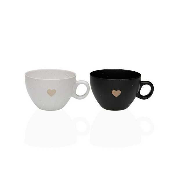 Taza Desayuno Ellis Color Surtido Corazon 46ML [LOTE DE 8 Unidades] VERSA