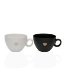 Taza Desayuno Ellis Color Surtido Corazon 46ML [LOTE DE 8 Unidades] VERSA
