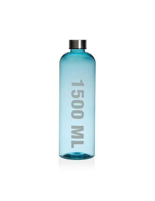 Botella Azul 1500ML 9X9X29CM 22080016 [LOTE DE 8 Unidades] VERSA
