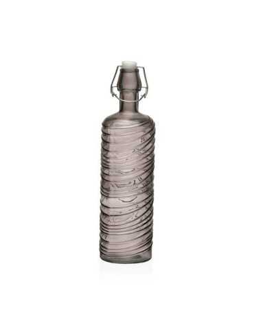 Botella Gris 1000ML 8.2X8.2X30.6 22500088 [LOTE DE 10 Unidades] VERSA