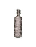 Botella Gris 1000ML 8.2X8.2X30.6 22500088 [LOTE DE 10 Unidades] VERSA