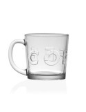 Taza Cristal 340ML 12X12X9CM 21250025 [LOTE DE 10 Unidades] VERSA