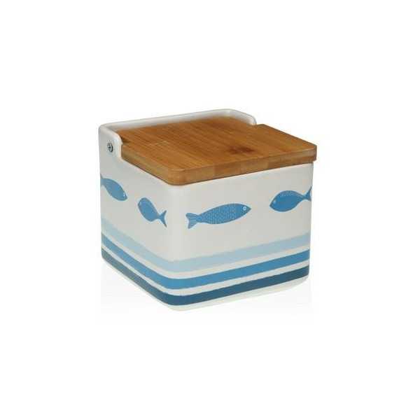 Salero Oceanic 12.2X12.2X11.50CM 21440588 [LOTE DE 4 Unidades] VERSA