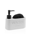 Dispensador Estropajero Blanco 17.3X6.3X15CM [LOTE DE 4 Unidades] VERSA