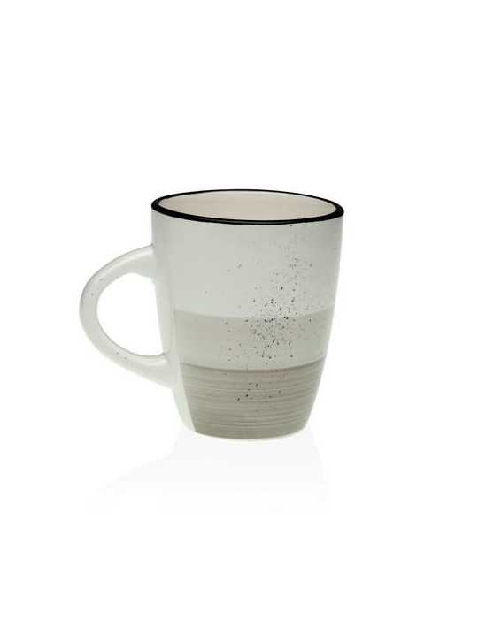 Taza Mug Dolomita Morgan Gris 350ML 22450167 [LOTE DE 12 Unidades] VERSA