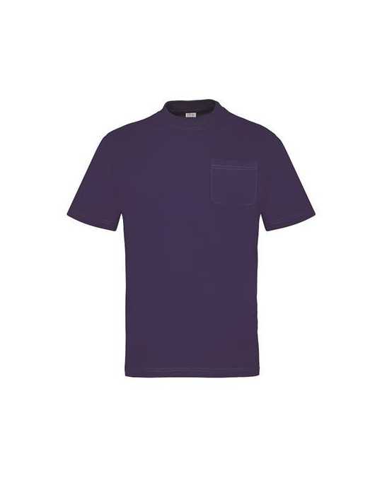 Camiseta Manga Corta con Bols. Algodón L5000 2XL [LOTE DE 4 Unidades] VESIN