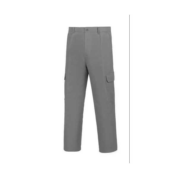 Pantalón Multibolsillos Tergal Gris 42 [LOTE DE 4 Unidades] VESIN