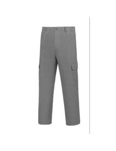 Pantalón Multibolsillos Tergal Gris 48 [LOTE DE 4 Unidades] VESIN