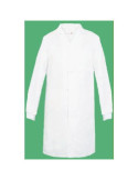 Bata Unisex Broche Oculto Blanca 3XL LBA-80 [LOTE DE 2 Unidades] VESIN