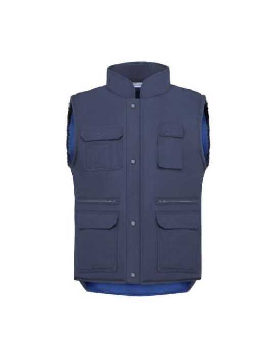 Chaleco Multibolsillos Forro Polar 1020AM-XXL [LOTE DE 2 Unidades] VESIN