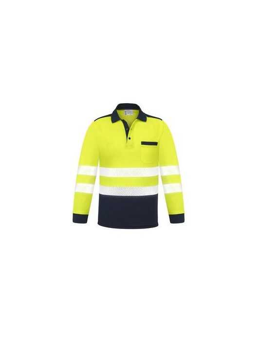 Polo Manga Larga Elite Av Af/Am B. Segment L3000 Talla M [LOTE DE 2 Unidades] VESIN
