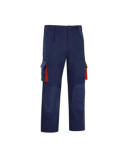 Pantalón Reforzado Cargo Azul Talla 62 [LOTE DE 2 Unidades] VESIN