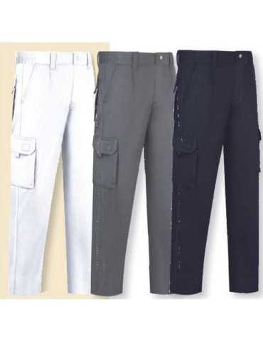 Pantalón Stretch Multibolsillos L9000 Azul Talla 42 [LOTE DE 2 Unidades] VESIN