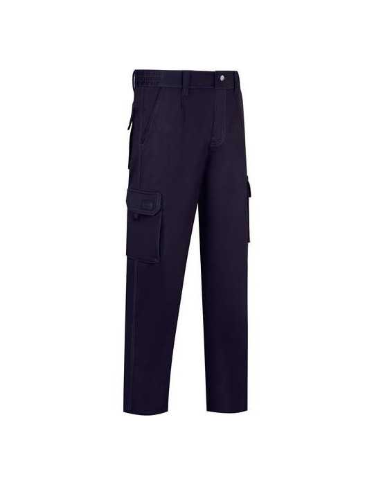 Pantalón Stretch Multibolsillos L9000 Azul Talla 46 [LOTE DE 2 Unidades] VESIN
