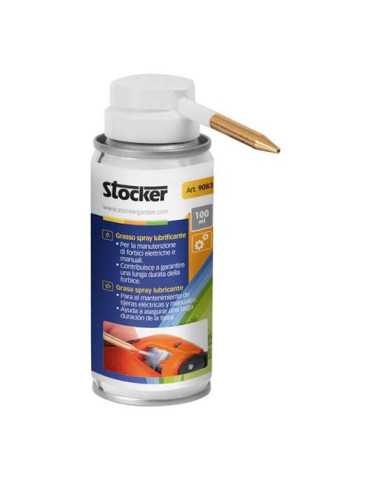 Grasa Spray Lubricante 100 ml - 9083 [LOTE DE 4 Unidades] STOCKER