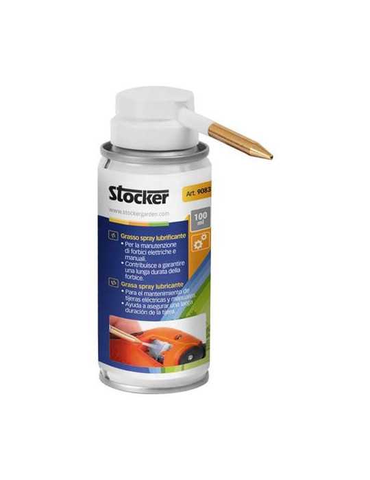 Grasa Spray Lubricante 100 ml - 9083 [LOTE DE 4 Unidades] STOCKER