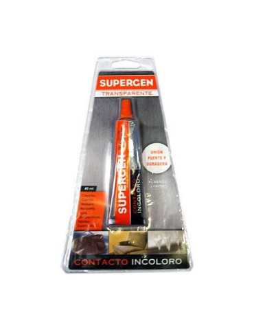 Contacto Incoloro 40 ml 62601 [LOTE DE 8 Unidades] SUPERGEN