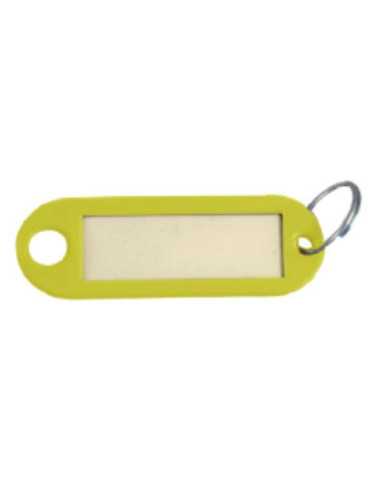 Llavero Ventanilla Amarillo A-1 (Bolsa 100) [LOTE DE 4 Unidades] SYSFIX