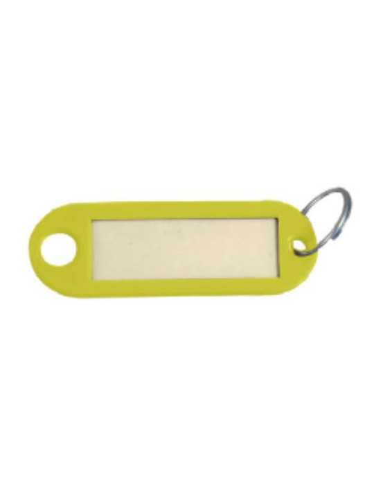 Llavero Ventanilla Amarillo A-1 (Bolsa 100) [LOTE DE 4 Unidades] SYSFIX