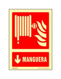 Cartel PVC Luminiscente Manguera 602829PF [LOTE DE 4 Unidades] SYSSA
