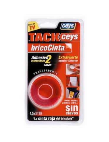 Tackceys Bricocinta 1,50 X 19 mm 507519 [LOTE DE 4 Unidades] TACKCEYS CRICK