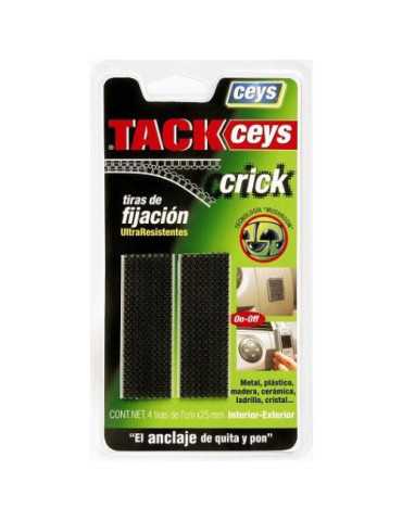 4 Tiras de 7 cm X 25 MM. 507523 [LOTE DE 4 Unidades] TACKCEYS CRICK