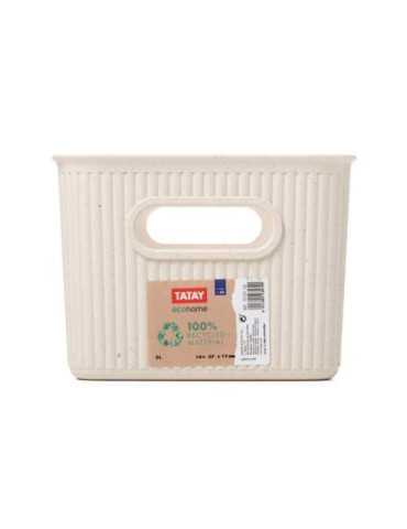 Cesta M 5L Baobab / Ecohome 7010238 [LOTE DE 6 Unidades] TATAY