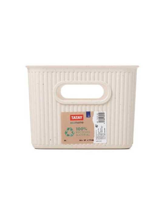 Cesta M 5L Baobab / Ecohome 7010238 [LOTE DE 6 Unidades] TATAY