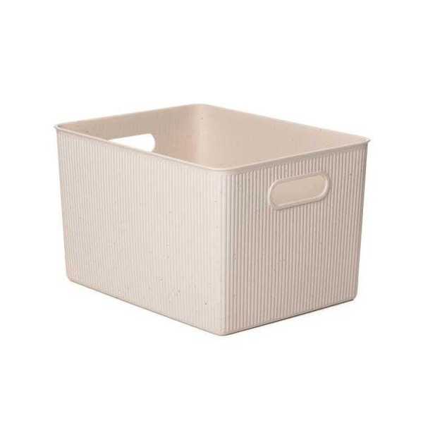 Cesta XL 22L Baobab / Ecohome 7010438 [LOTE DE 4 Unidades] TATAY
