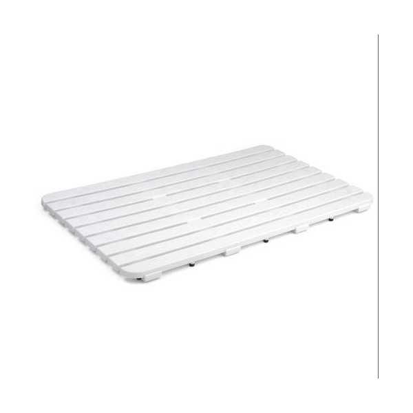 Tarima de Baño Polipropileno 50X80 cm Blanca [LOTE DE 2 Unidades] TATAY