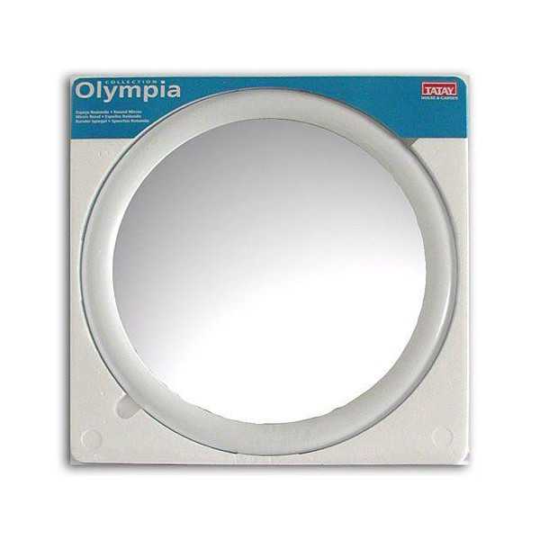 Espejo Redondo Blanco 56 cm 4431101 TATAY