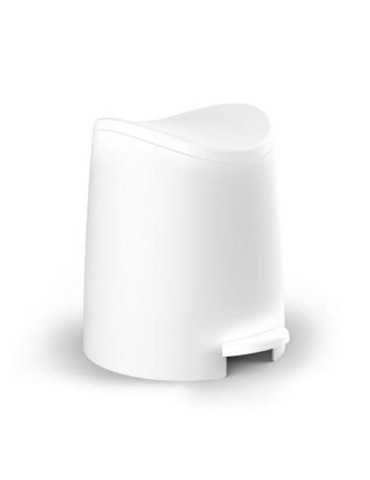 Cubo Baño 3 litros Blanco 4470001 [LOTE DE 4 Unidades] TATAY