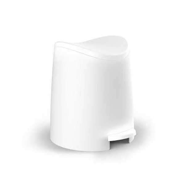 Cubo Baño 3 litros Blanco 4470001 [LOTE DE 4 Unidades] TATAY