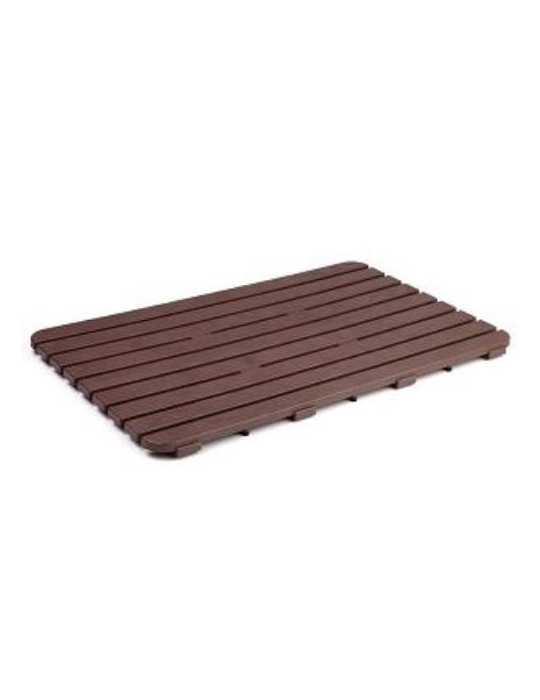 Tarima Baño Rectangular Oscura 5530100 [LOTE DE 2 Unidades] TATAY