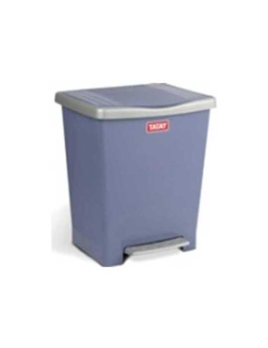 Cubo Pedal 23L Millenium Azul 1101400 [LOTE DE 2 Unidades] TATAY