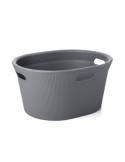 Cesta Ropa Baobab 35L Antracita 1042014 [LOTE DE 2 Unidades] TATAY