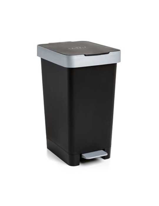Cubo Pedal 25 litros Smart Negro 1021027 [LOTE DE 2 Unidades] TATAY