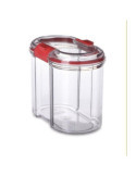 Bote con Cierre Seguridad 1.0 L 1124502 [LOTE DE 4 Unidades] TATAY