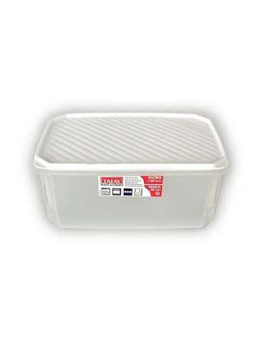 Contenedor Alimentos 4.7 L Blanco 1162201 [LOTE DE 4 Unidades] TATAY