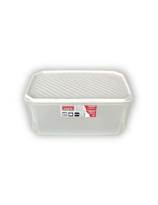 Contenedor Alimentos 4.7 L Blanco 1162201 [LOTE DE 4 Unidades] TATAY