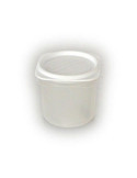 Contenedor Alimentos 0.3 L Blanco 1160001 [LOTE DE 14 Unidades] TATAY