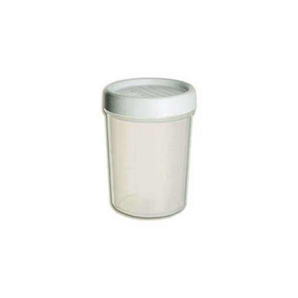 Contenedor Alimentos 0.4 L Blanco Rosca 1160501 [LOTE DE 10 Unidades] TATAY