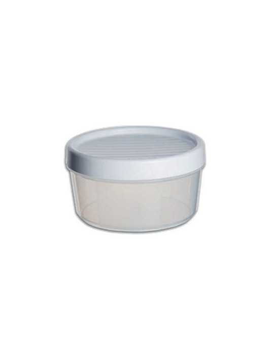 Contenedor Alimentos 0.5 L Blanco Rosca 1160601 [LOTE DE 10 Unidades] TATAY