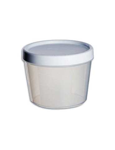 Contenedor Alimentos 1 L Blanco Rosca 1160901 [LOTE DE 8 Unidades] TATAY