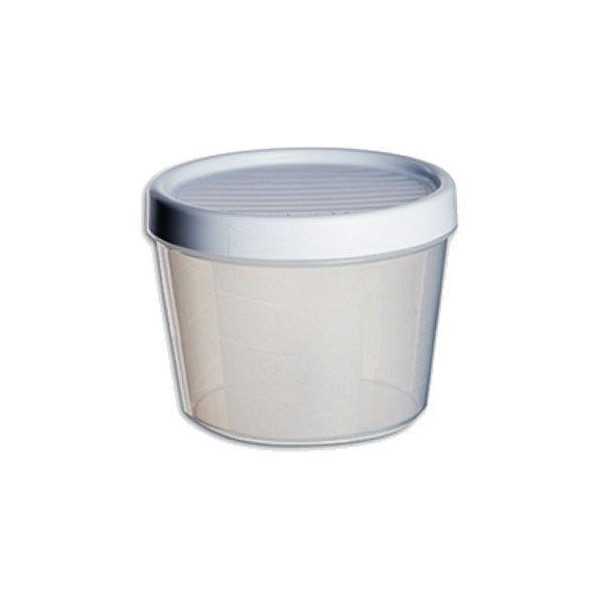 Contenedor Alimentos 1 L Blanco Rosca 1160901 [LOTE DE 8 Unidades] TATAY