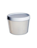 Contenedor Alimentos 1 L Blanco Rosca 1160901 [LOTE DE 8 Unidades] TATAY